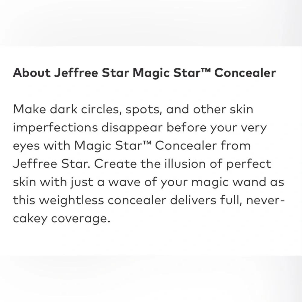 Magic Star Liquid Concealer- C24 (BNIB)